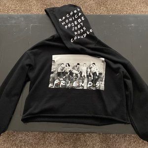 F.R.I.E.N.D.S cropped hoodie